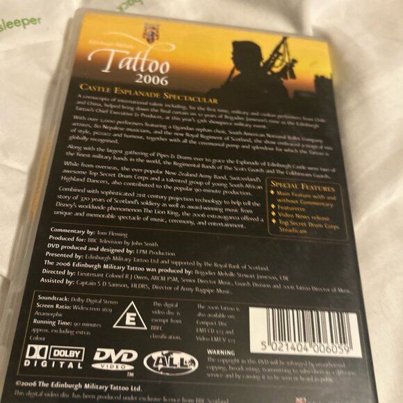 Edinburgh Military Tattoo 2006 (DVD) BBC Television Royal Bank of Scotland RBS - Picture 4 of 8